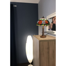 Lampada da tavolo Viro Rosy Marrone Zinco 60 W 30 x 50 x 30 cm