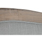 Testiera del Letto DKD Home Decor Grigio Legno d'albero della gomma 160 x 10 x 120 cm