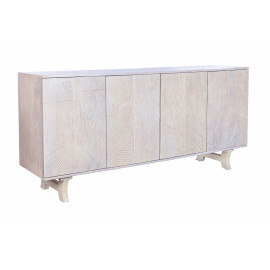 Credenza DKD Home Decor Bianco Legno di mango 186 x 45,7 x 86 cm