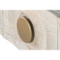 Console Home ESPRIT Bianco Dorato Metallo Legno di mango 120 x 38 x 76 cm