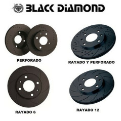 Dischi Freno Black Diamond KBD1863CD Posteriore Solido Perforazione
