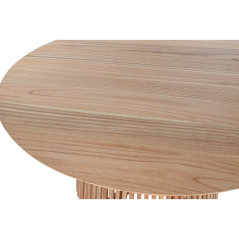 Tavolo da Pranzo Home ESPRIT Naturale legno di mindi 150 x 150 x 75 cm