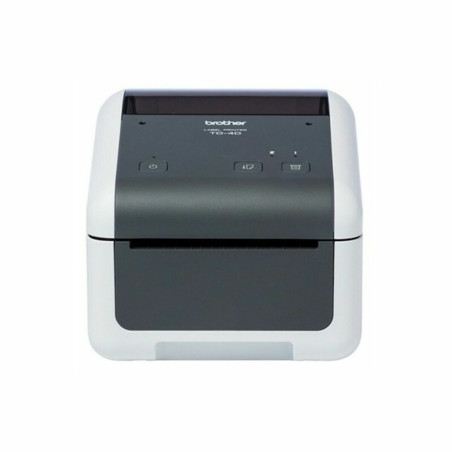 Stampante Termica Brother TD4410DXX1 203 dpi USB 2.0 Bianco/Grigio