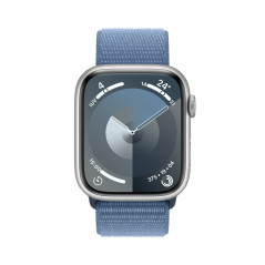 Smartwatch Apple MR9F3QL/A Azzurro Argentato Ø 45 mm