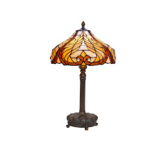 Lampada da tavolo Viro Dalí Ambra Zinco 40 x 60 x 40 cm