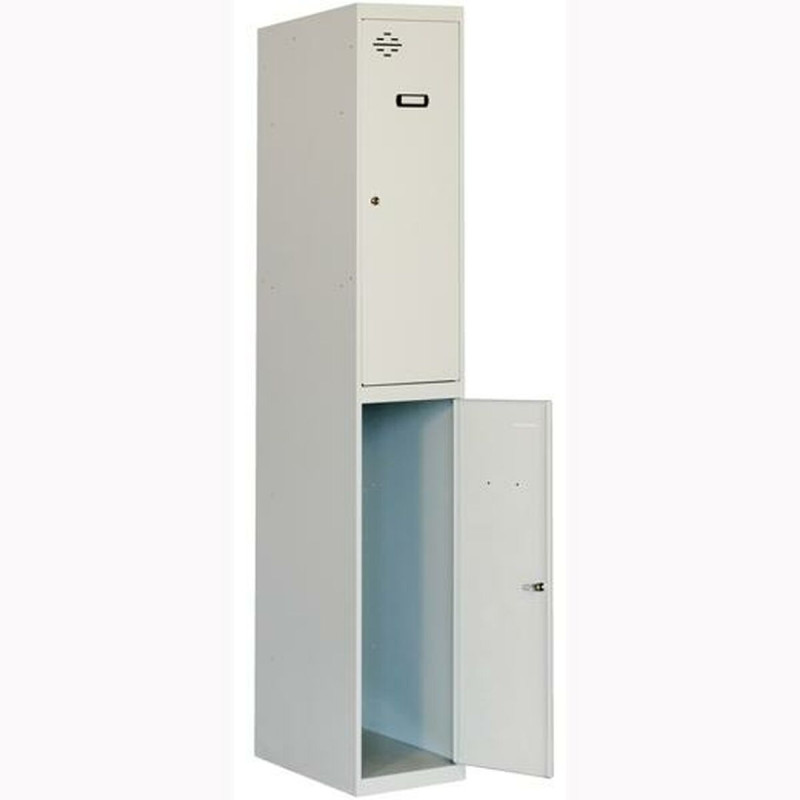 Armadietto SimonRack Simonlocker Grigio Metallo 2 porte 180 x 50 x 30 cm