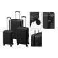 Set di valigie Proworld dg4700050 Nero 50 x 30 x 73,5 cm 44 x 27 x 65 cm 37 x 23 x 56 cm (3 Pezzi)
