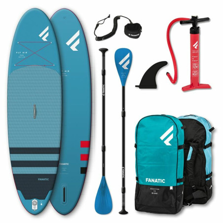 Tavola da Paddle Surf Gonfiabile con Accessori Package Fly Air/Pure Fanatic 10.4" Azzurro