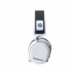 Auricolari con Microfono SteelSeries Arctis 7P+ Nero Azzurro Bianco Gaming Bluetooth/Wireless
