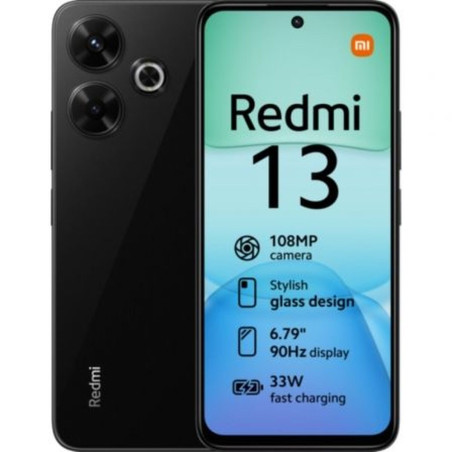 Smartphone Xiaomi Redmi 13 6,79" 8 GB RAM 256 GB Nero