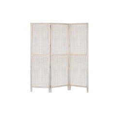 Paravento DKD Home Decor Bianco Legno di mango Legno MDF 150 x 2 x 180 cm