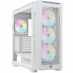 Case computer desktop ATX Tempest Bastion  Bianco