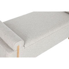 Panca Home ESPRIT Beige Dorato Pino 120 x 45 x 50 cm