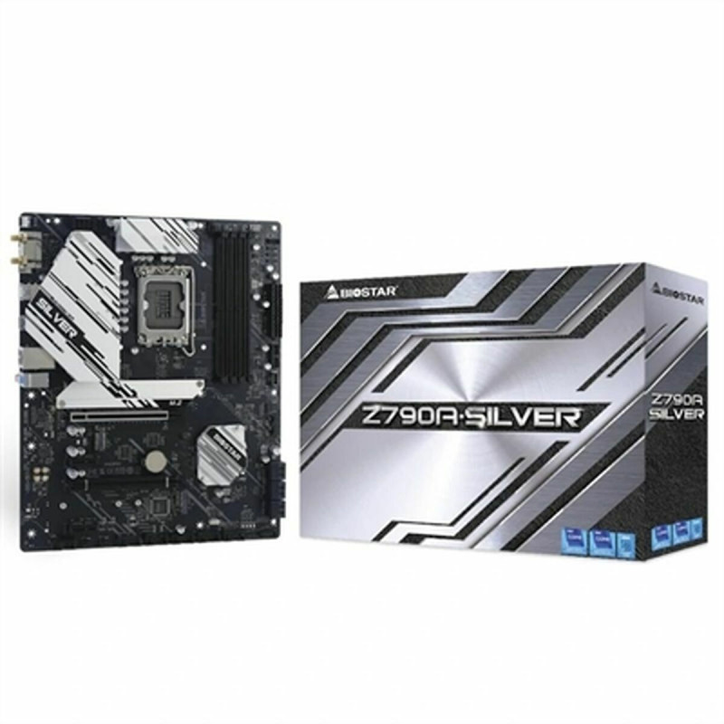 Scheda Madre Biostar Z790A-SILVER LGA 1700 Intel Z790 Express INTEL Z790 ATX DDR5