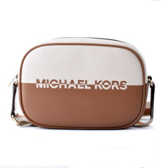 Borsa a Tracolla Michael Kors JET SET TRAVEL Marrone 22 x 15 x 6 cm