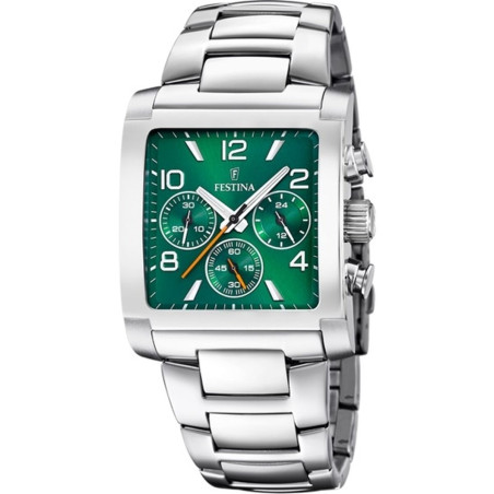 Orologio Uomo Festina F20652/2 Verde Argentato